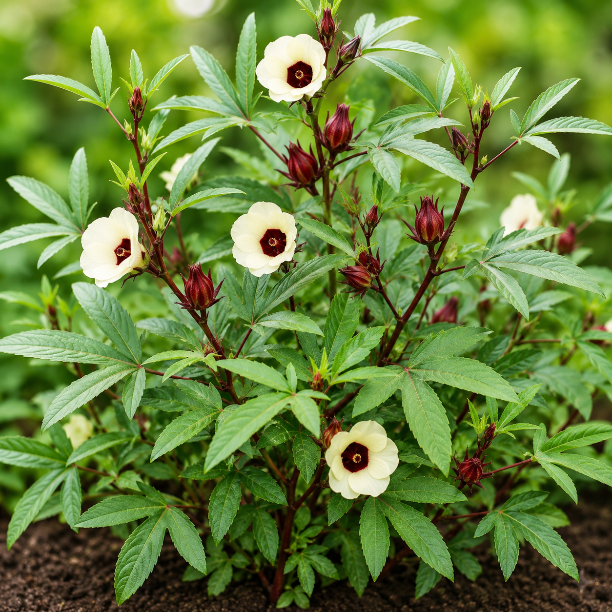 சிவப்பு புளிச்சக்கீரை (Red Gongura)