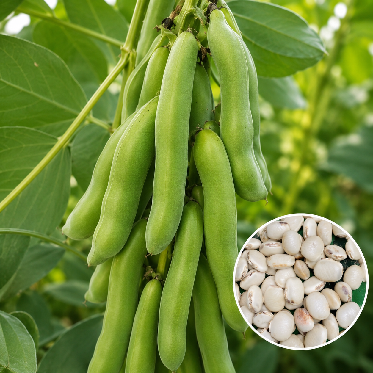 வெள்ளை பூனைக்காலி (White Velvat Beans)
