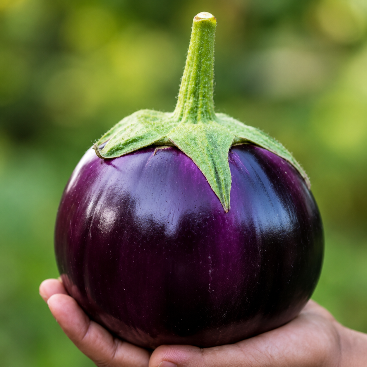 கருப்பு உருண்டை கத்தரிக்காய் ( Black Round Brinjal)
