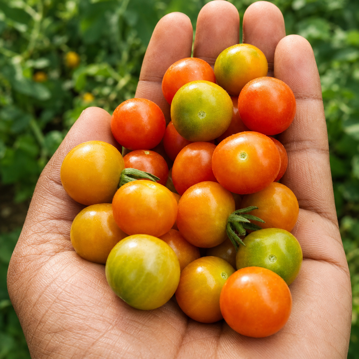 சிவப்பு காட்டுத் தக்காளி ( Red Cherry Tomato 🍅)