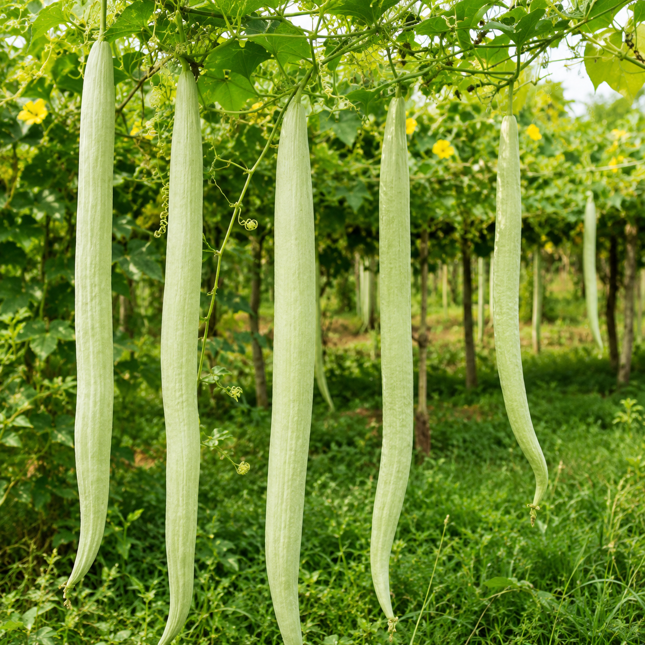 நீள சுரக்காய் (Long Bottle gourd)