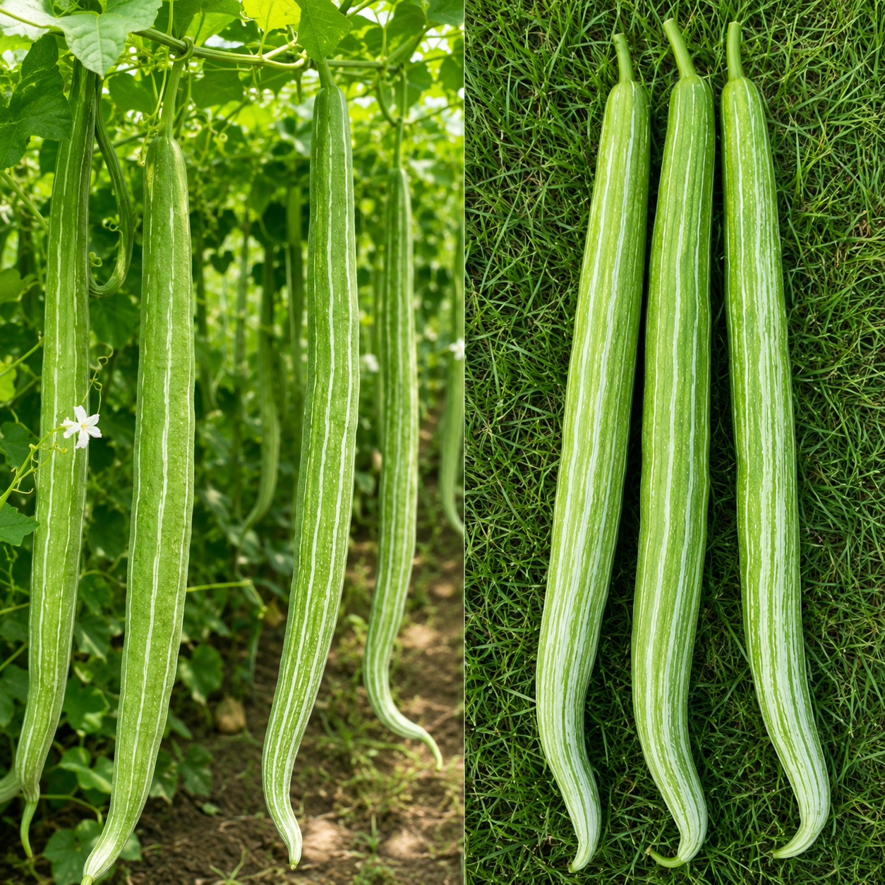 நீல புலங்காய் ( Snake Gourd long)