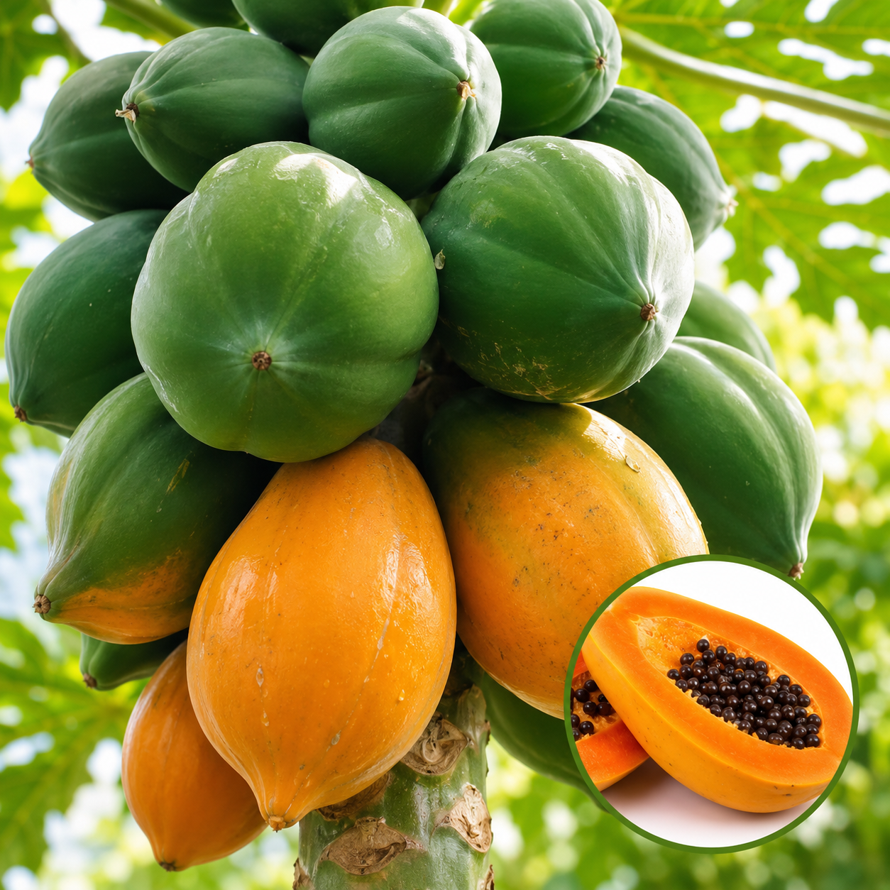 நாட்டு பப்பாளி (Desi papaya)