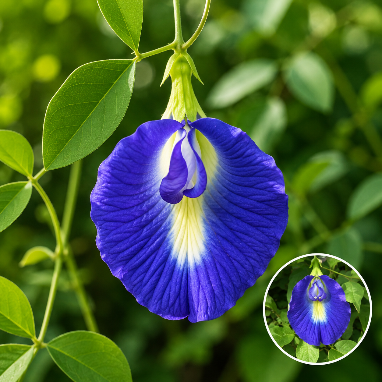 ஊதா சங்கு பூ ( Blue Butterfly Pea)